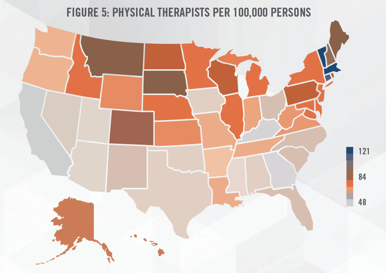 2021 Update Physical Therapy Clinics Centers HealthCare Appraisers   2021 Physical Therapy Update Fig 5 1280x907 